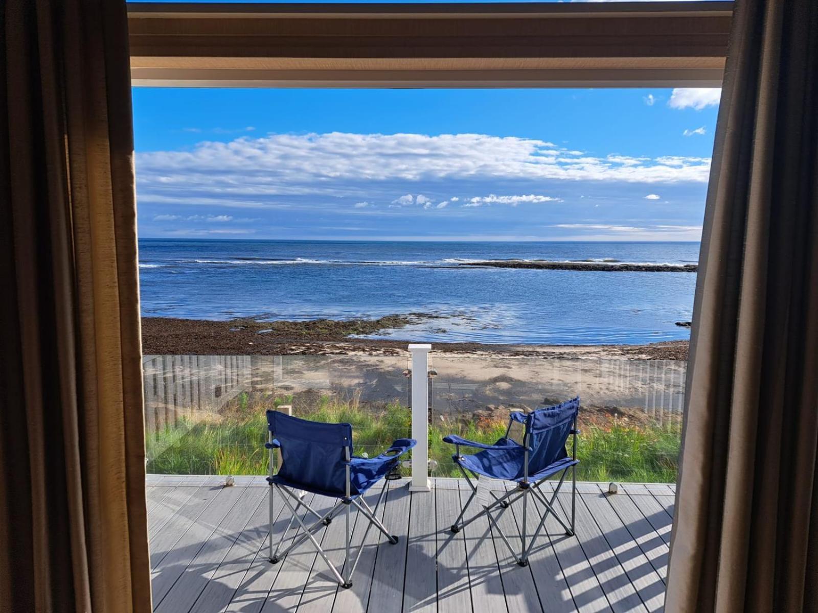 Villa Seaview Retreat Newbiggan By The Sea Woodhorn Esterno foto
