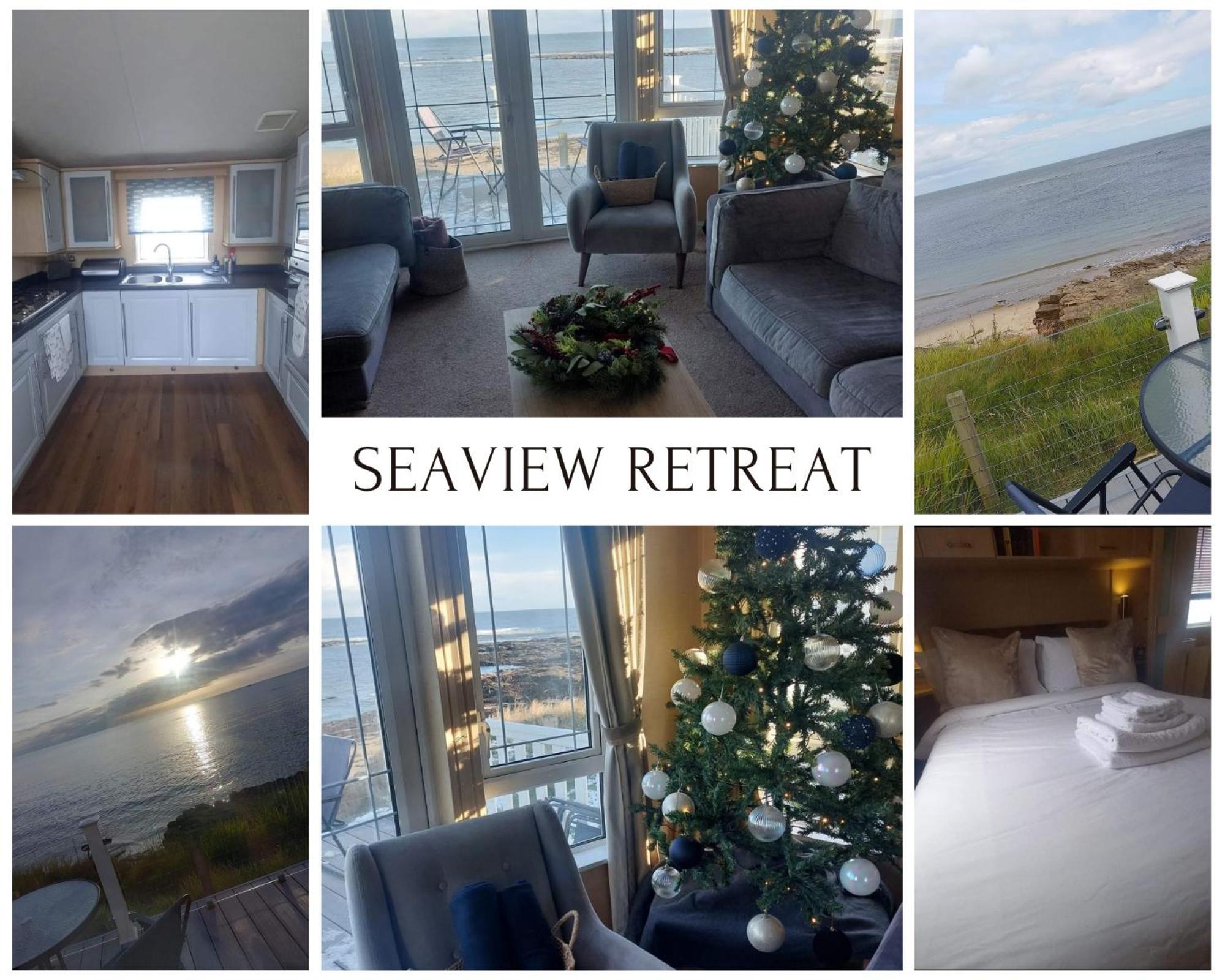 Villa Seaview Retreat Newbiggan By The Sea Woodhorn Esterno foto